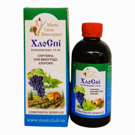 ХлоСпи, 250 мл, Добавка диетическая, биокомплекс в виде геля