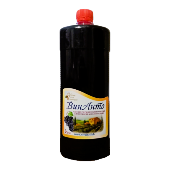 Безалкогольне «ВинАнто», 1,0 л